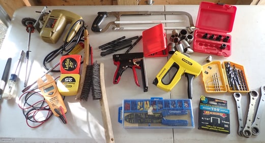 Staple Guns Wire Strippers Smart Meter & Misc Tools