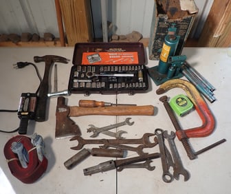 Hachet Hydraulic Jack Sockets & Misc Tools