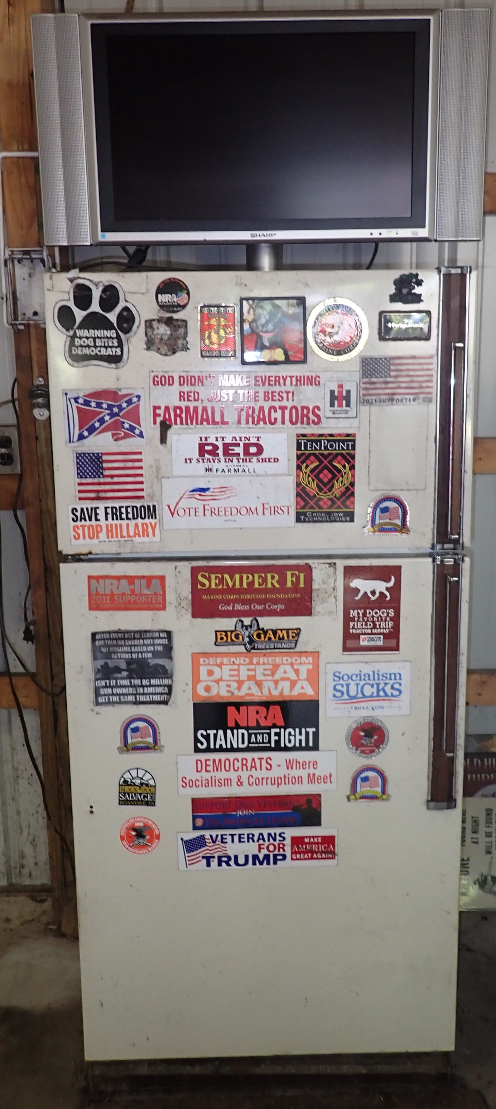 Refrigerator & Television: NO in house shipping. Beer is NOT included.