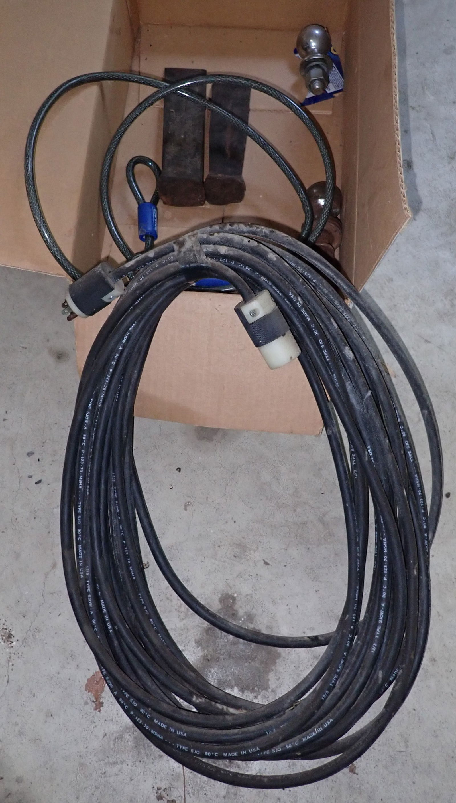 Extension Cord Hitch Balls Steel Wedges Schlage Cable (1 of 2)