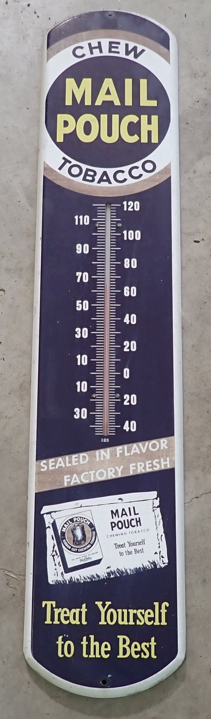 Mail Pouch Chewing Tobacco Thermometer (1 of 4)