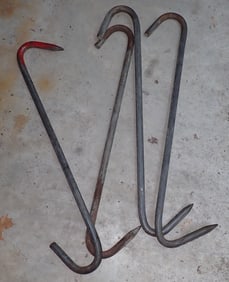 4 Meat Hooks