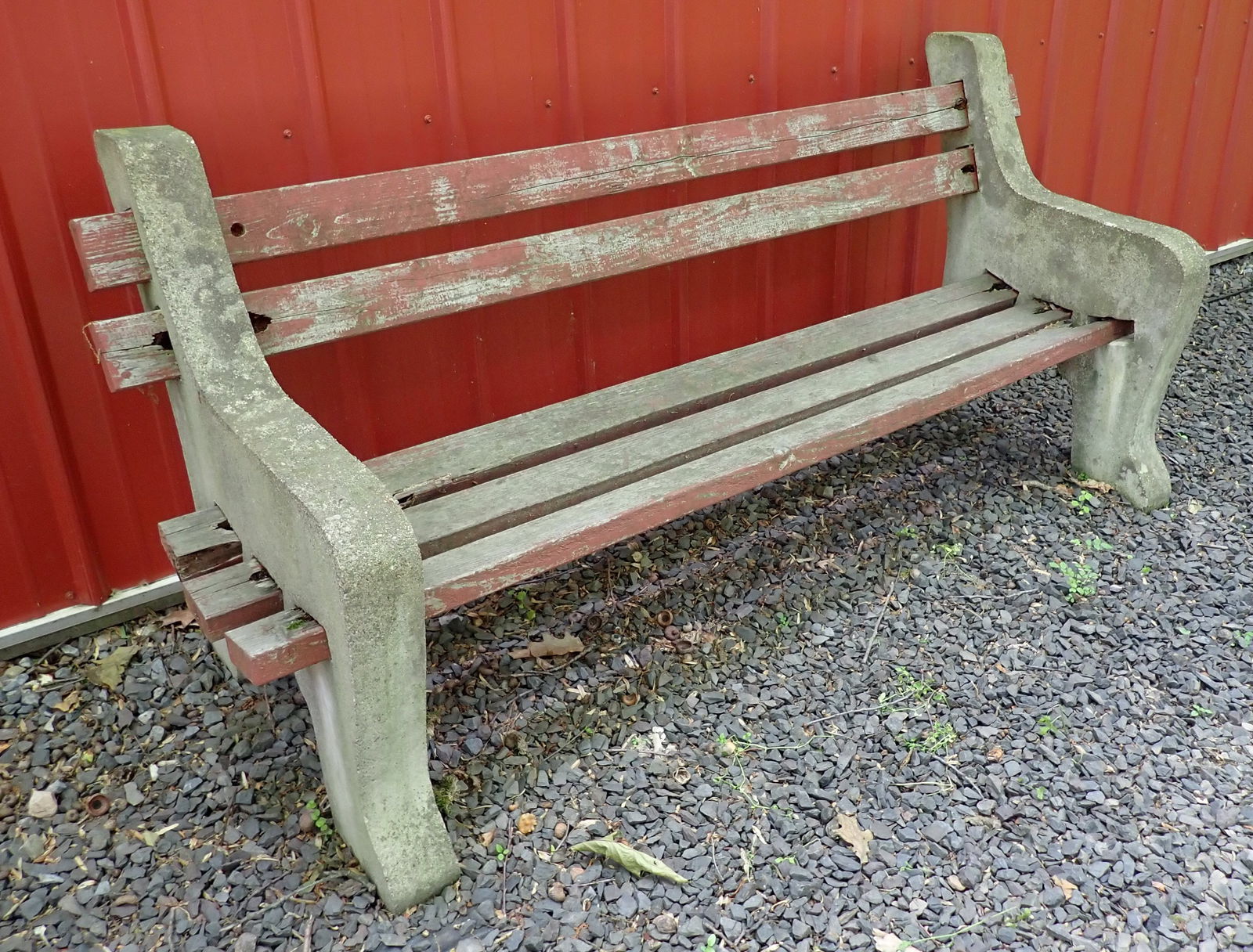 Concrete Garden Bench (1 of 3)