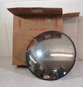 Work Site Convex Glass Outdoor Mirror