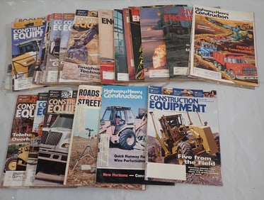 Misc Construction Magazines incl Heavy Highway & Construction