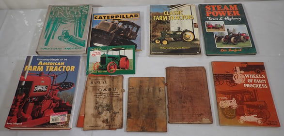 Farm Tractor Books incl Caterpillar