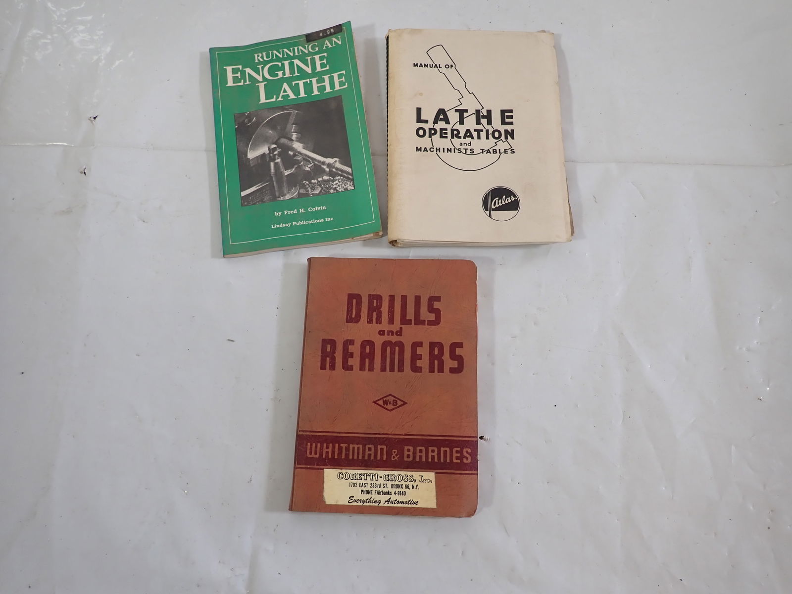 Whitman & Barnes Drills & Reamers Atlas Lathe Manual (1 of 3)