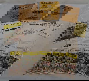 McCulloch 2 Cycle Oil Chainsaw Manuals & Brochures