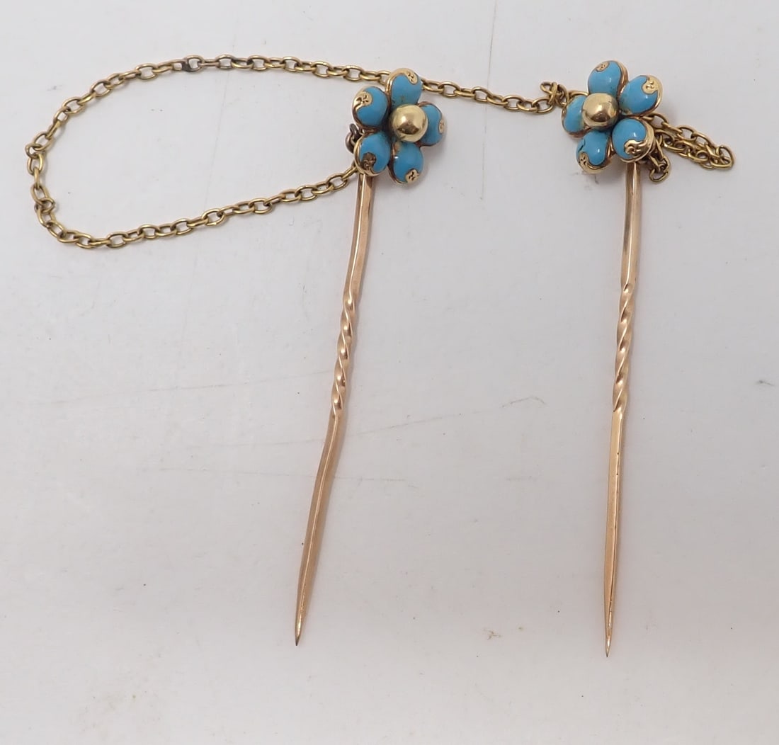 2 Flower Stick Pins (1 of 3)