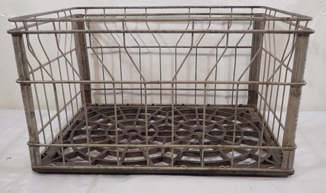 1986 Krauszer's Dairy Wire Milk Crate