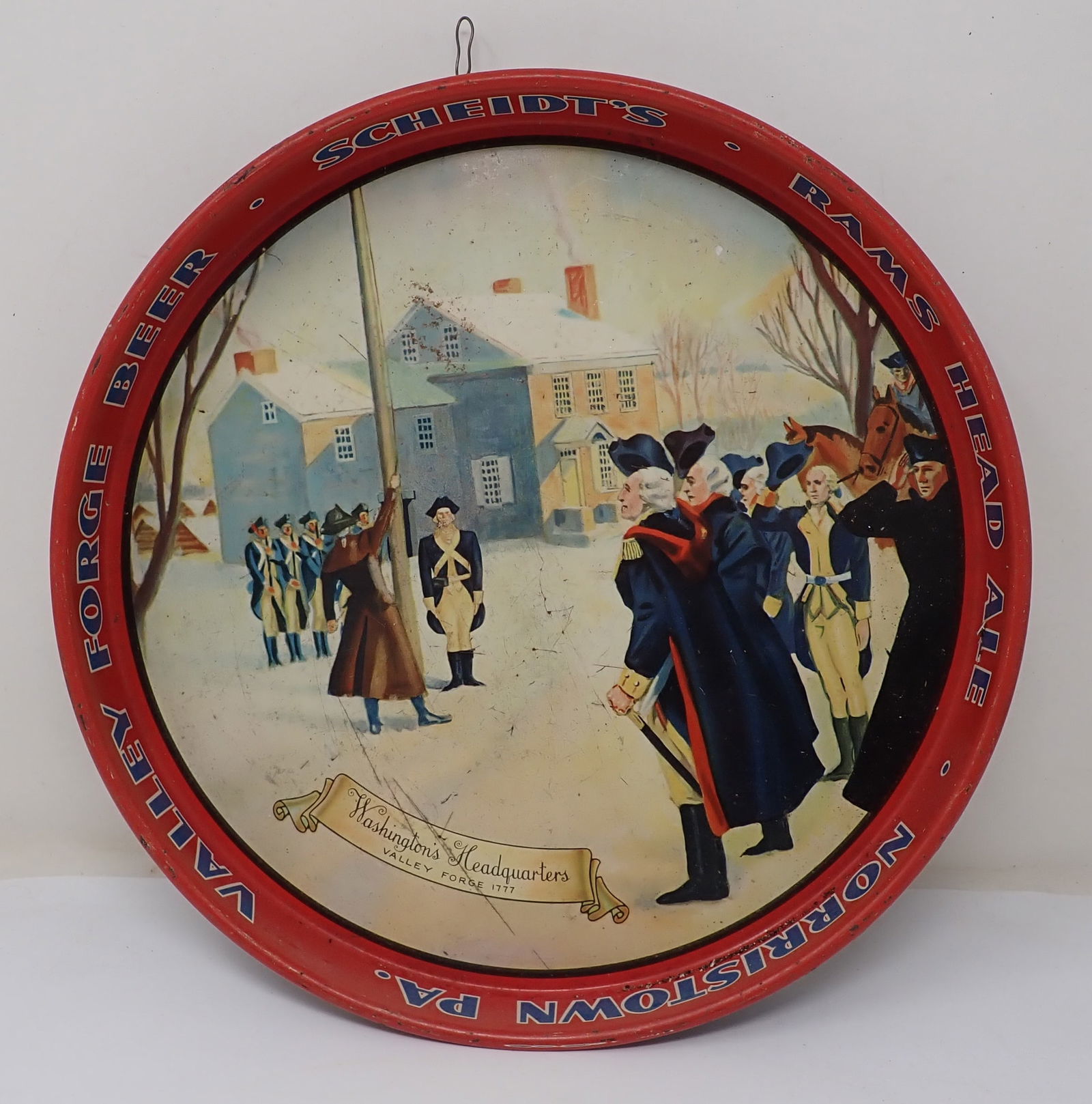 Scheidt's Valley Forge Beer Norristown PA Beer Tray (1 of 4)