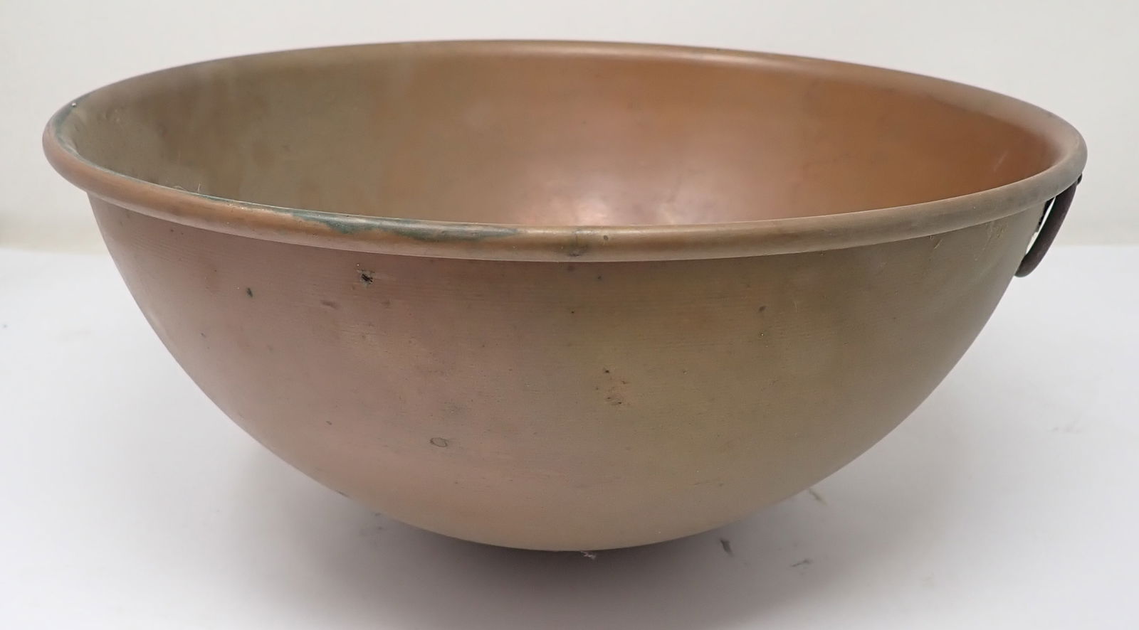 Copper Scotch Bowl: Apprx 12 1/2" in diameter and 5 1/2" tall. Shipping available