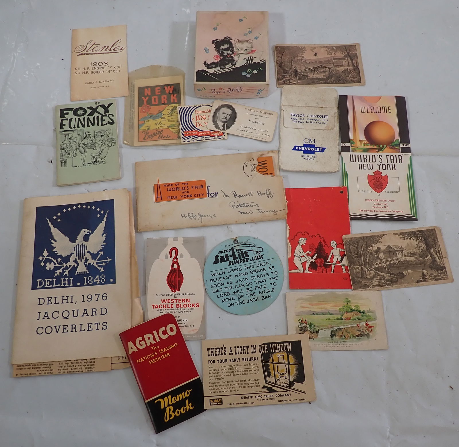 Worlds Fair & Misc Ephemera (1 of 5)