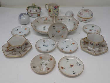 Rosenthal , Limoges Egg , Meissen Trinket Box & Misc