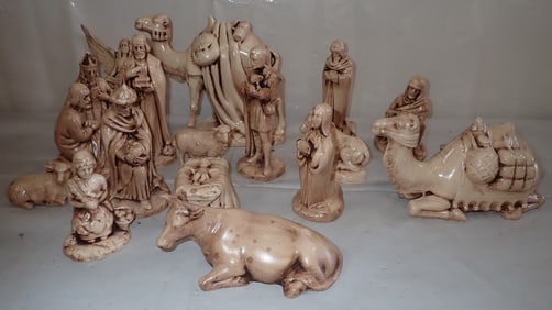 Ceramic Nativity Figures