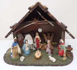 Nativity Scene Made in Italy