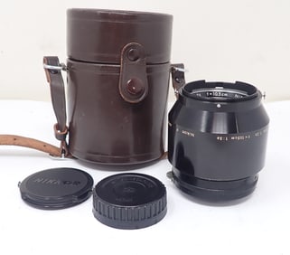 Nikkor - P Auto 1:25 f=10.5cm Camera Lens