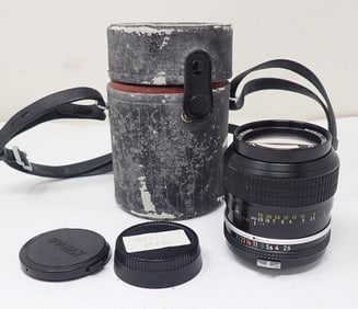 Nikon Nikkor 105mm 1:25 Camera Lens