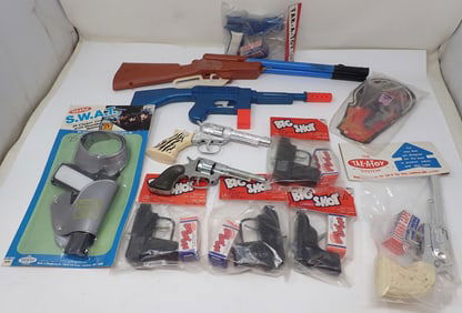 Toy Guns incl Tak A Toy & Big Shot Cap Guns