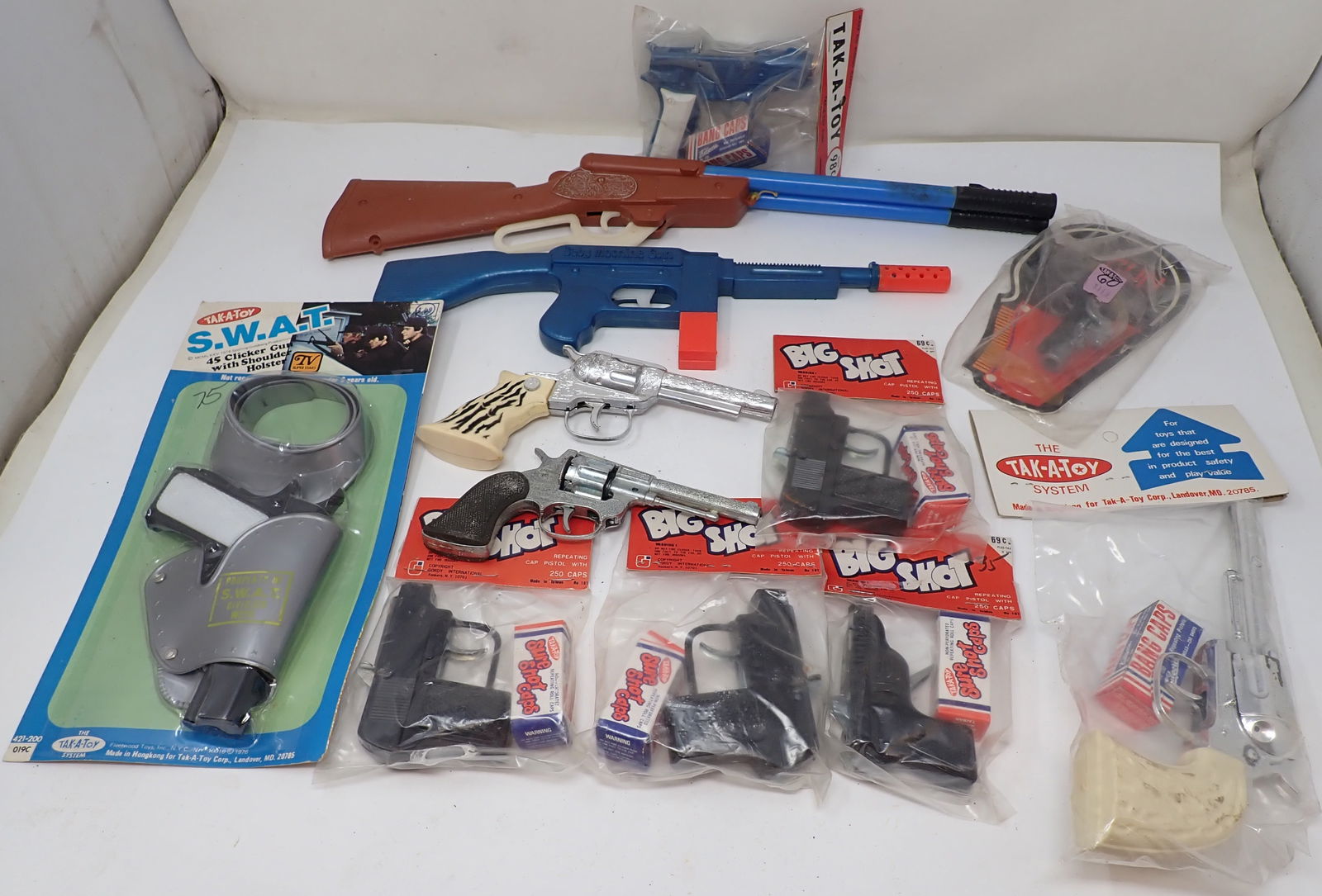Toy Guns incl Tak A Toy & Big Shot Cap Guns: Shipping available