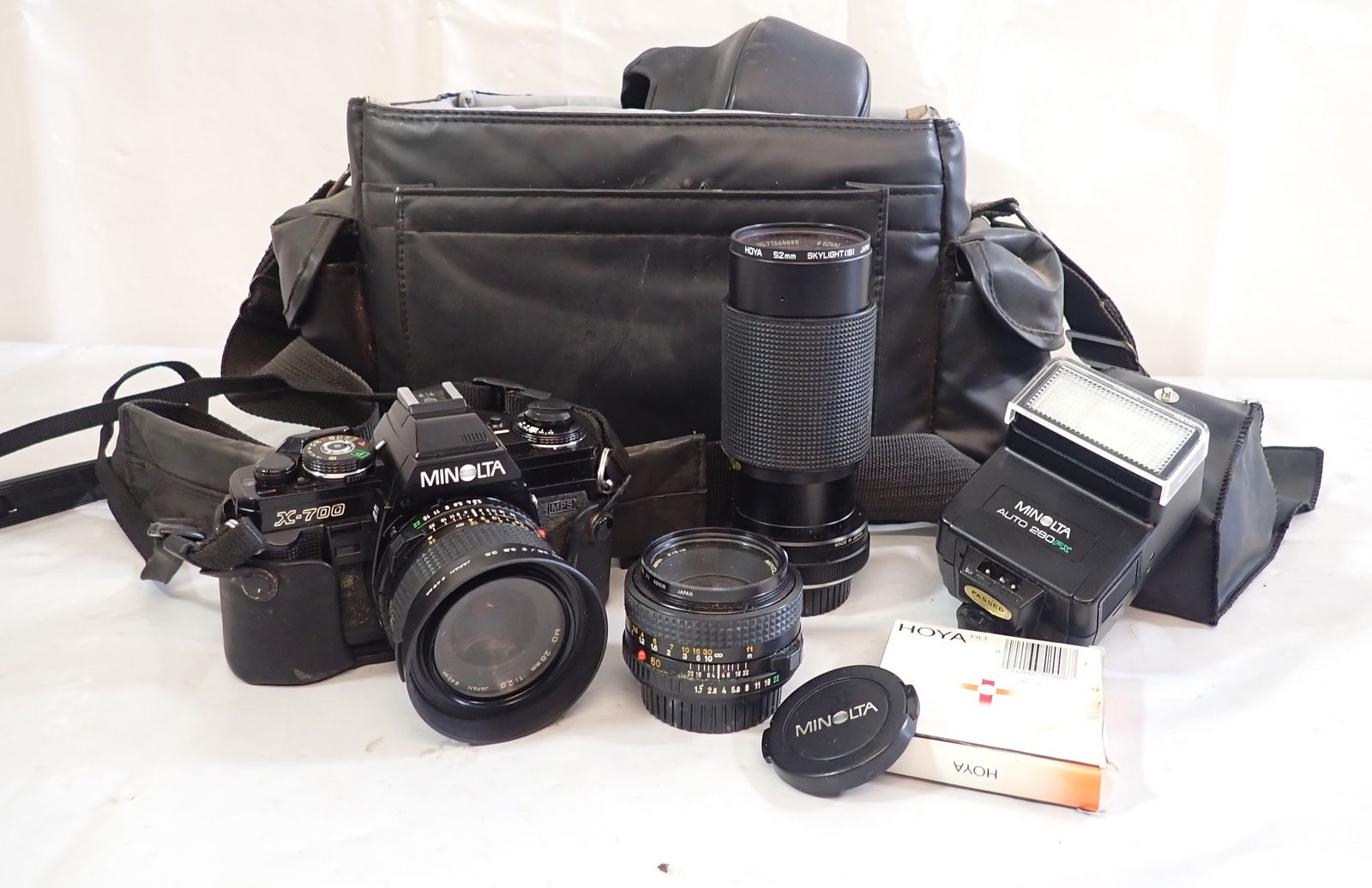 Minolta X-700 Camera w/ Lenses (1 of 10)