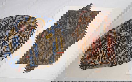 Oliver Smith Stained Glass Watercolor Designs