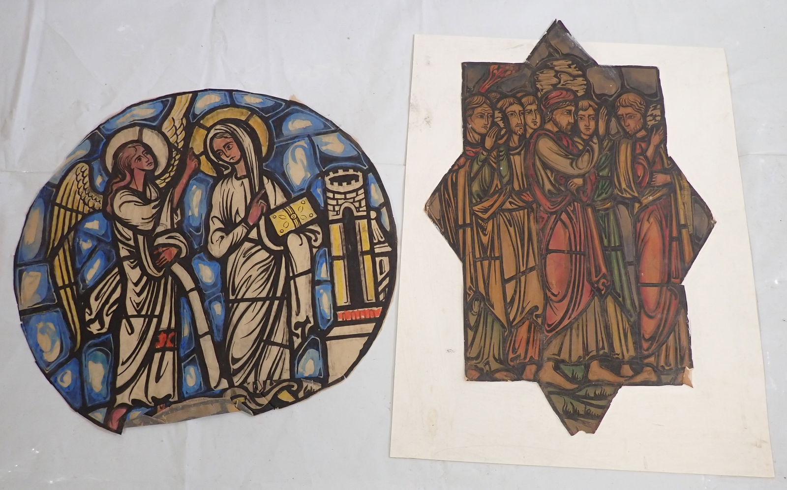 Oliver Smith Stained Glass Watercolor Designs (1 of 3)