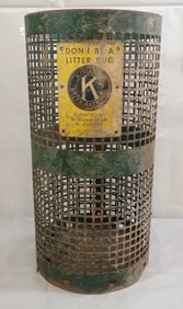 Kiwanis International Trash Can