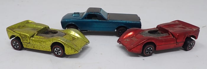Hot Wheels Redline McLarens & Custom Fleetside