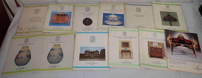 Christie's Tiffany Galle Art Nouveau Auction Catalogs