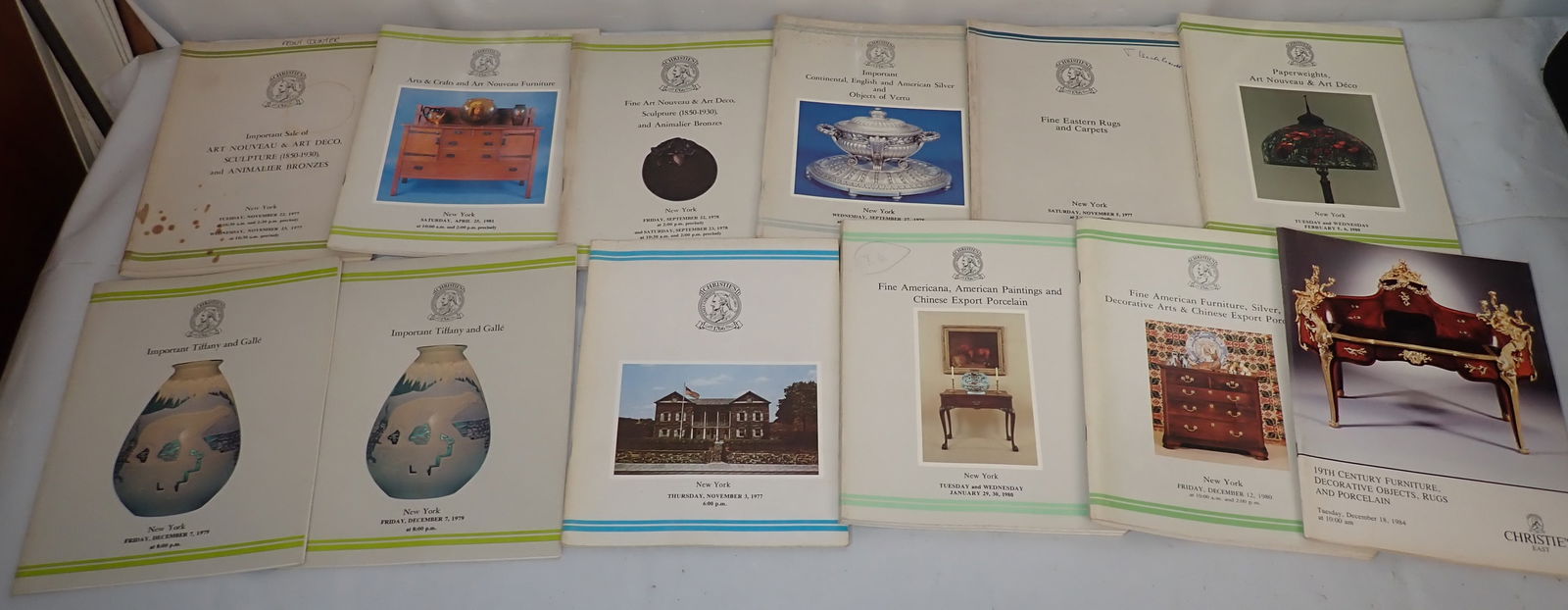 Christie's Tiffany Galle Art Nouveau Auction Catalogs (1 of 5)