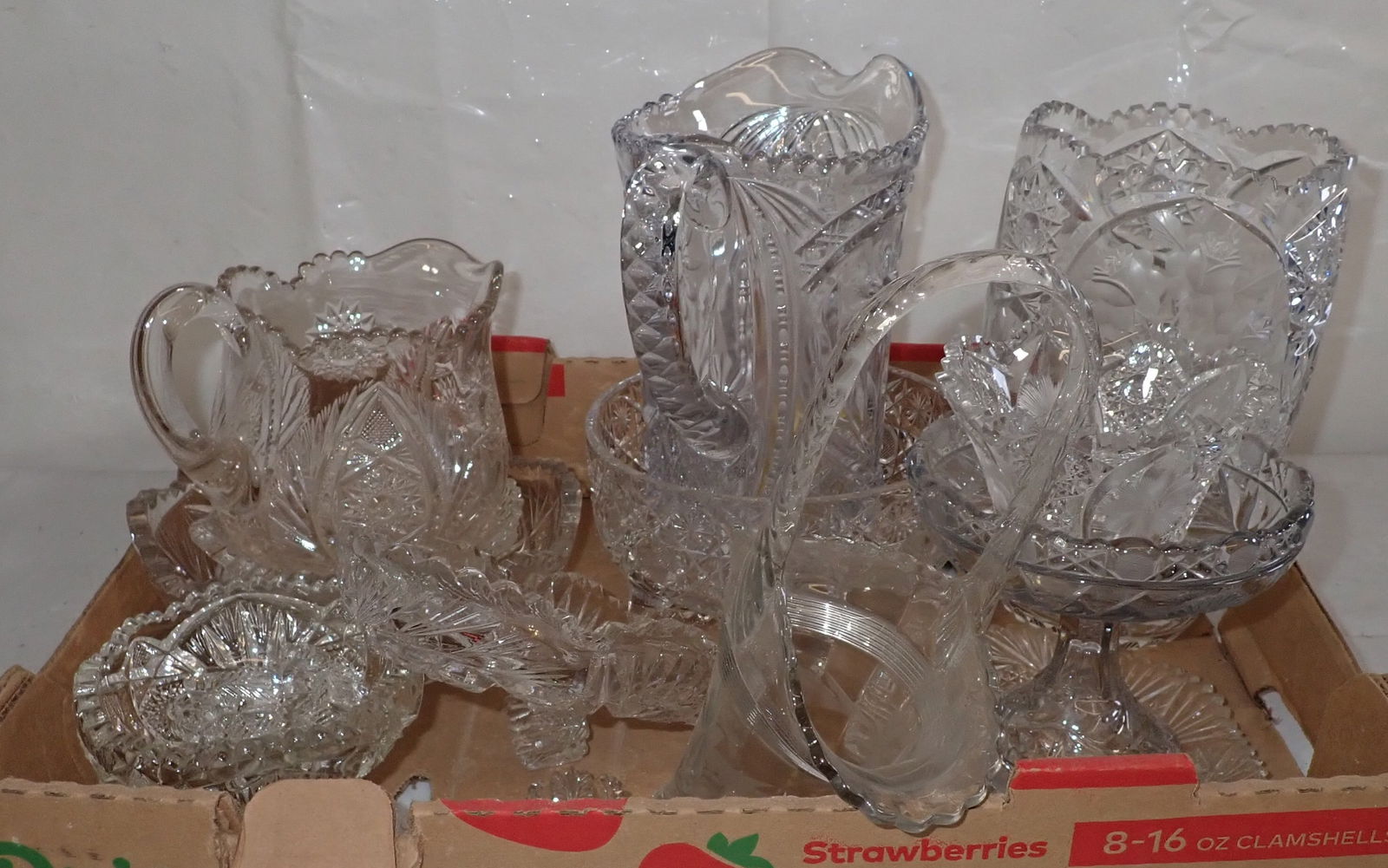 Cut Glass & Misc Glassware (1 of 3)