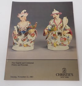17 Christies Catalogs incl Pottery & Porcelain