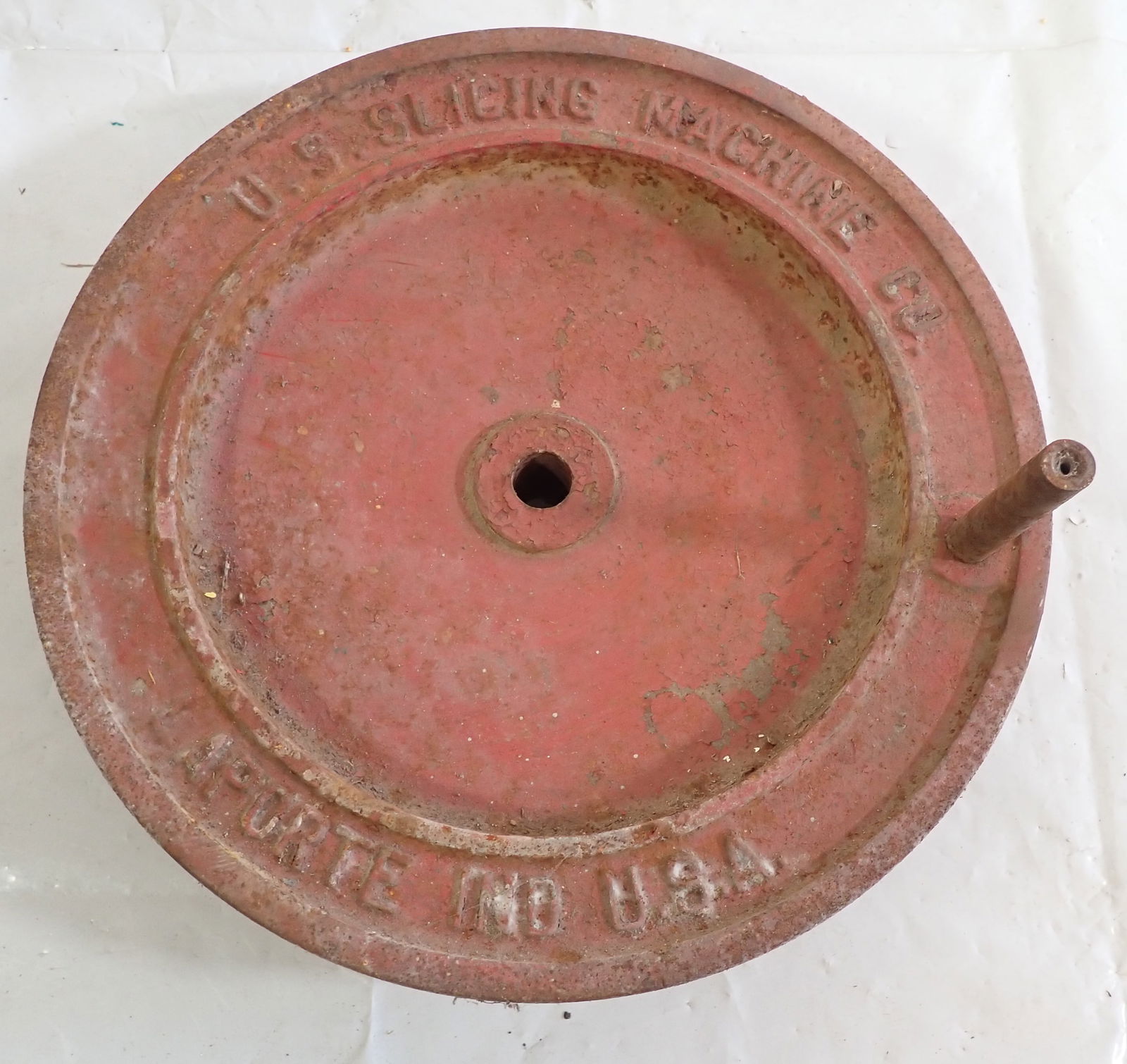 US Slicing Machine Hand Crank Meat Slicer Wheel (1 of 2)