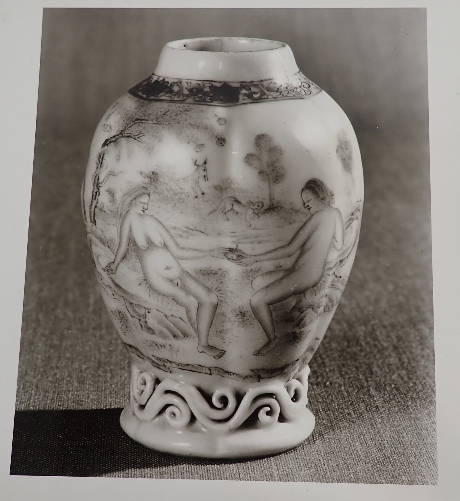 20 Theodore Beckhardt Rare Porcelains Photos: From the Theo Beckhardt collection. 8" x 10" photographs. Shipping available