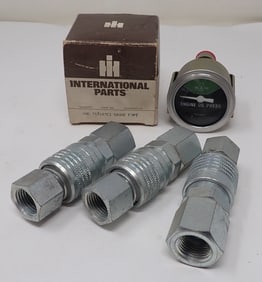 Couplings & International Harvester Oil Gauge