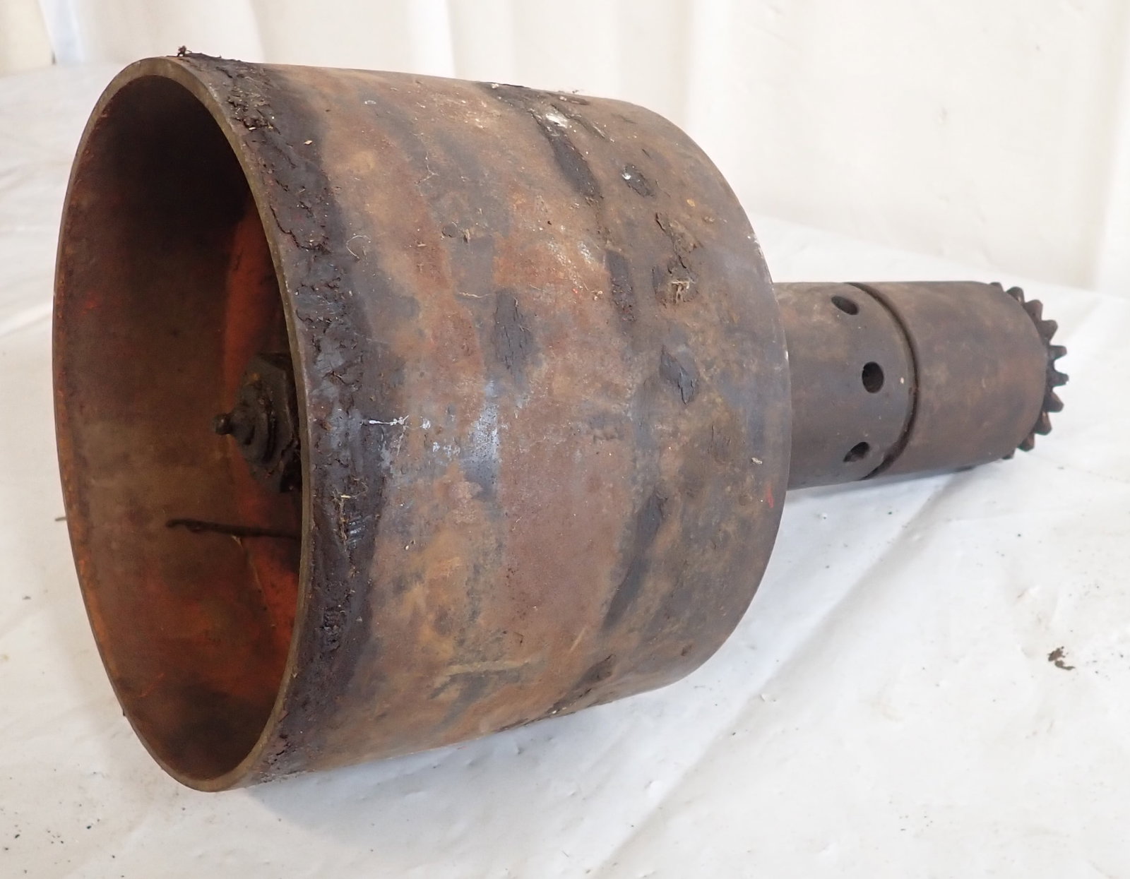 Pulley: 6 1/2" wide and 8 7/8" in diameter. No in house shipping
