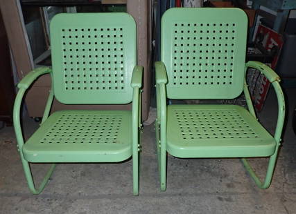 Pair of Bunting Glider Co Porch Rockers: NO in house shipping !