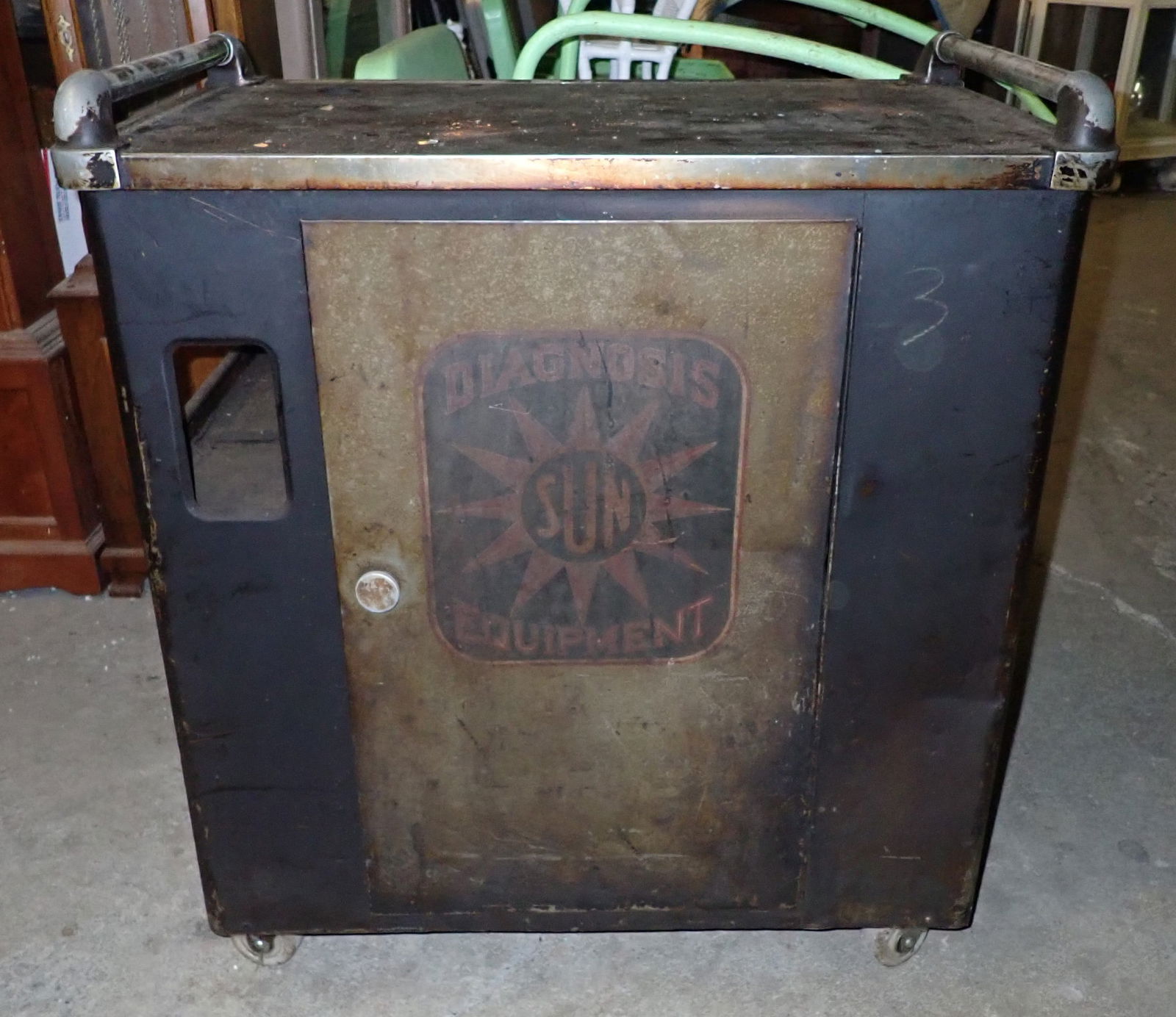 Sun Diagnosis Equipment Shop Cart / Cabinet (1 of 7)