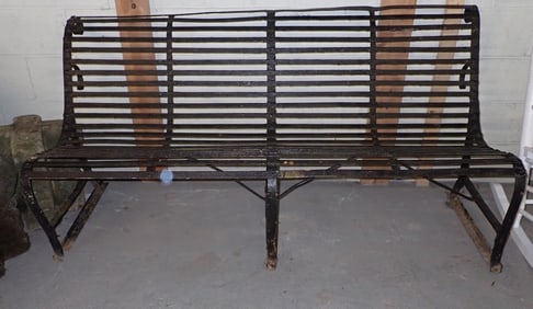 Iron Garden Bench
