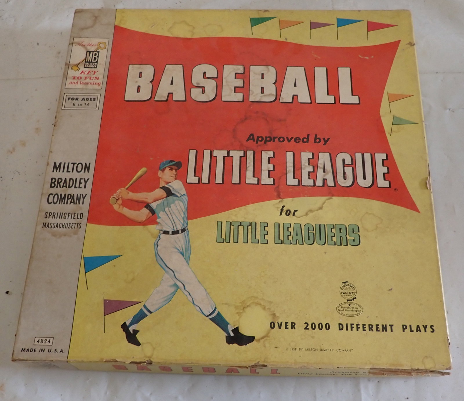 Milton Bradley Little League Baseball Game: We do not guarantee it is complete. Shipping available