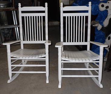 Pair of Cracker Barrel Rockers: NO in house shipping