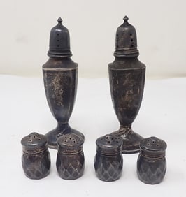 Sterling Silver Salt & Pepper Shakers