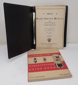 H.A. Middleton Receiving Tube Guide  & Radio Service Manual