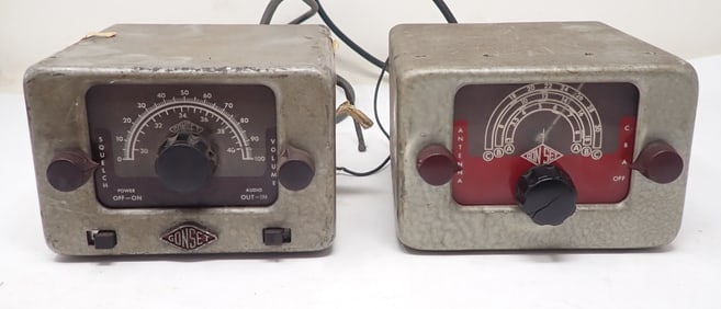 2 Gonset Receivers