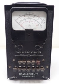 Measurements Vacuum Tube Volt Meter