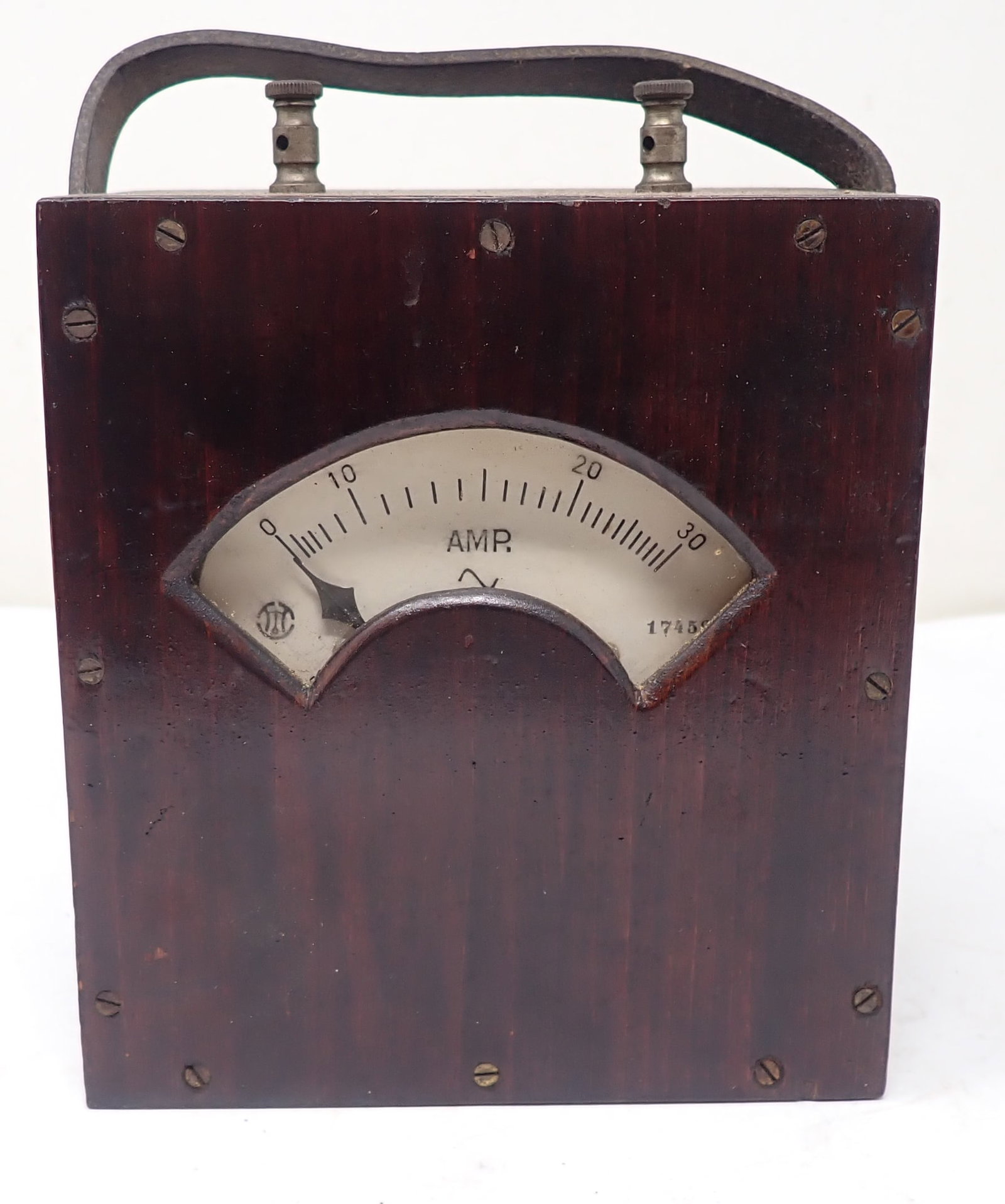 Ammeter: Approx 3 1/4" x 5 1/4" x 6 1/2" tall. Shipping available