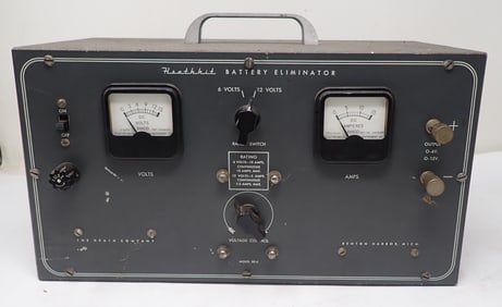 Heathkit Battery Eliminator Model BE-4