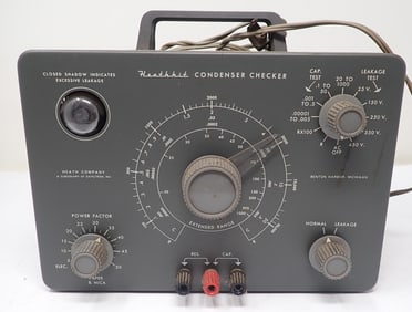 Heathkit Condenser Checker