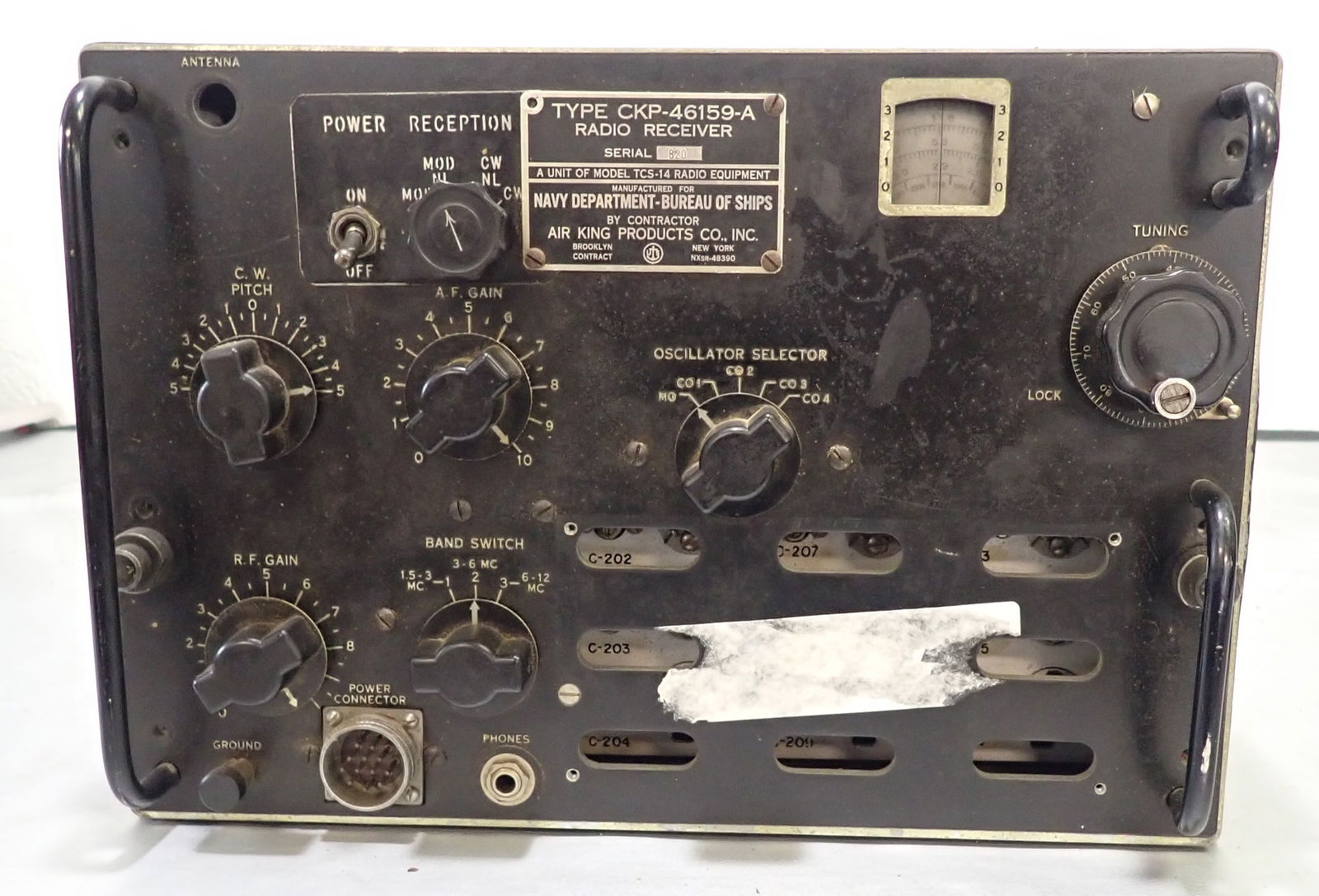 1944 Navy Department Model TCS-14 Air King Products (1 of 6)